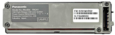 Panasonic Toughbook 56 removable primary SSD caddy